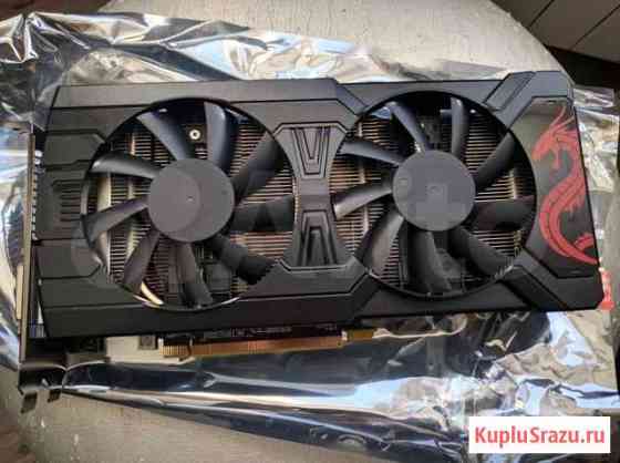 Видеокарта rx570 8gb power calor red dragon Омск