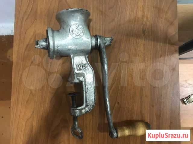 Мясорубка 1962г. укмз СССР Губкин - изображение 1
