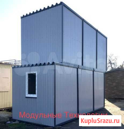 Бытовка блок-контейнер 6000х2400х2600мм Краснодар - изображение 1