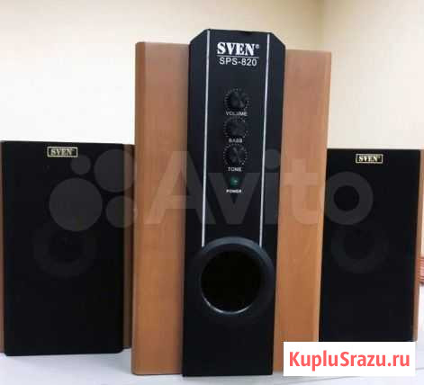 Sven SPS-820, 2.1 колонки Челябинск - изображение 1