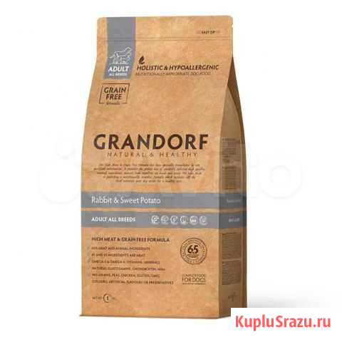 Грандорф grandorf DOG Rabbit&Potato 12 кг Санкт-Петербург - изображение 1