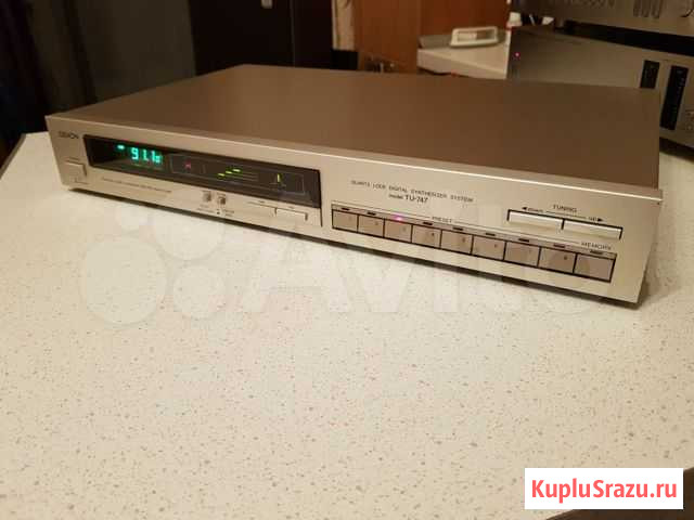 Тюнер стерео цифровой Denon TU-747 Япония Санкт-Петербург - изображение 1