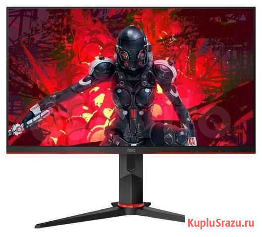 Монитор 144 гц AOC 27g2u/bk Дубовое - изображение 1