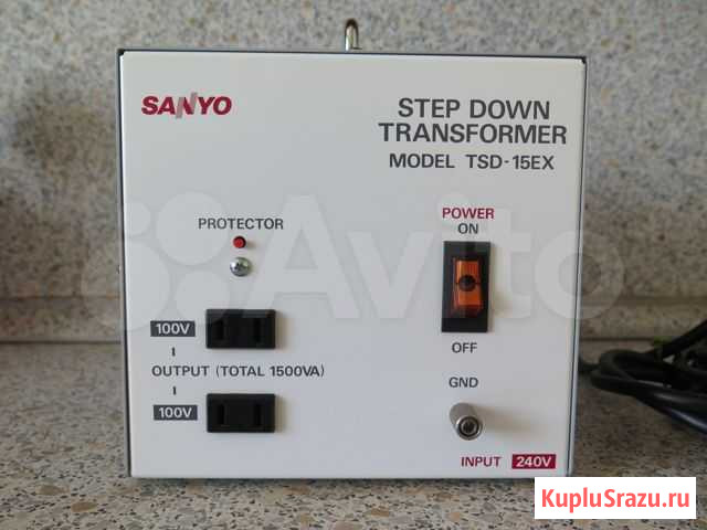 Трансформатор понижающий Sanyo TSD-15EX, 1,5 квт Улан-Удэ - изображение 1