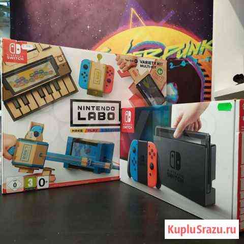 Nintendo Switch+labo Новосибирск