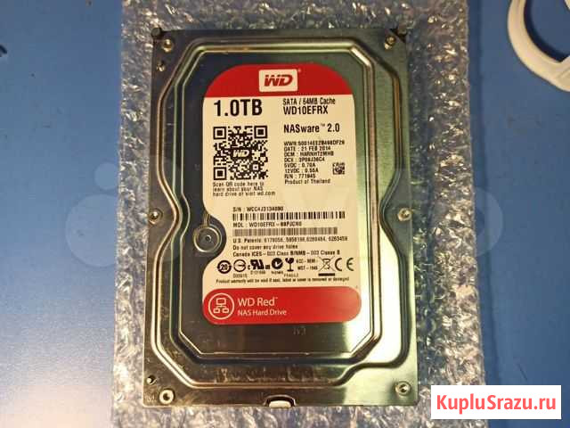Жесткий диск WD WD10efrx Red 1Tb Новосибирск - изображение 1