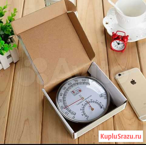 Термометр для сауны, с измер. влажности Москва - изображение 1