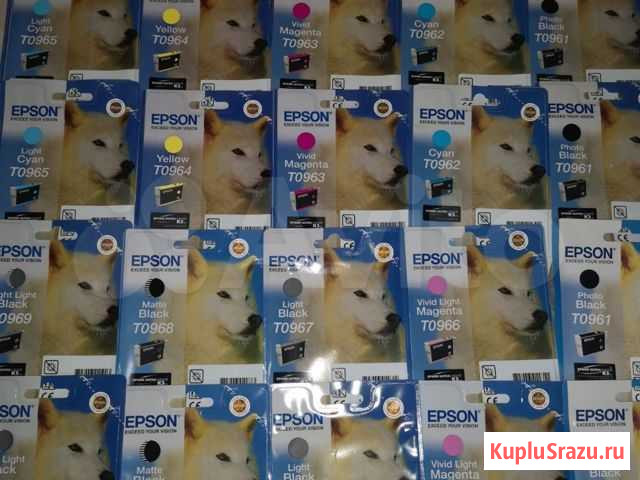 Картриджи Epson T0968 Matte Black Люберцы - изображение 1