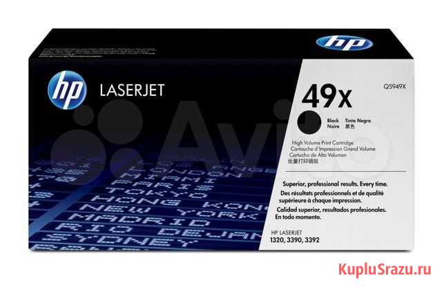 Картридж лазерный HP 49X (Q5949X), новый, оригинал Нижний Новгород - изображение 1