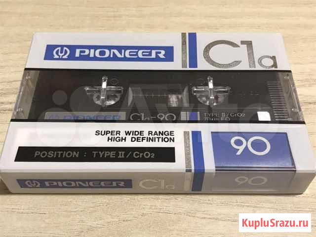 Аудиокассета Pioneer C1a 90 новая Екатеринбург - изображение 1