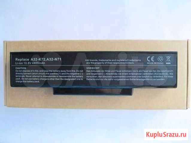 Аккумулятор Asus 70-NZY1B1000Z, A32-K72 Ростов-на-Дону - изображение 1