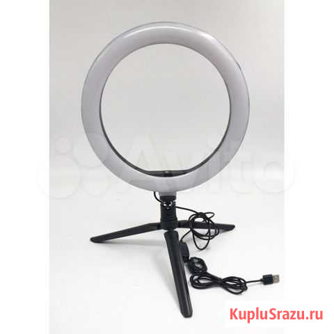 Кольцевая LED лампа Ring Fill Light (20см) +штатив Краснодар - изображение 1