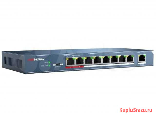 PoE коммутатор Hikvision 8 портов Благовещенск - изображение 1