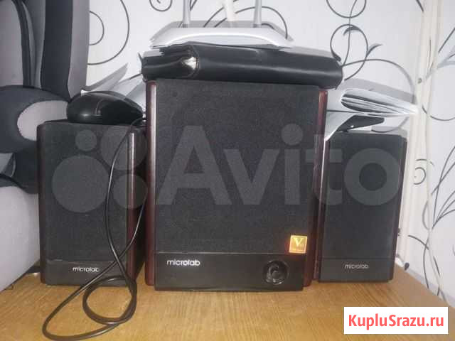 Колонки и Саб Microlab FC 330 Туймазы - изображение 1