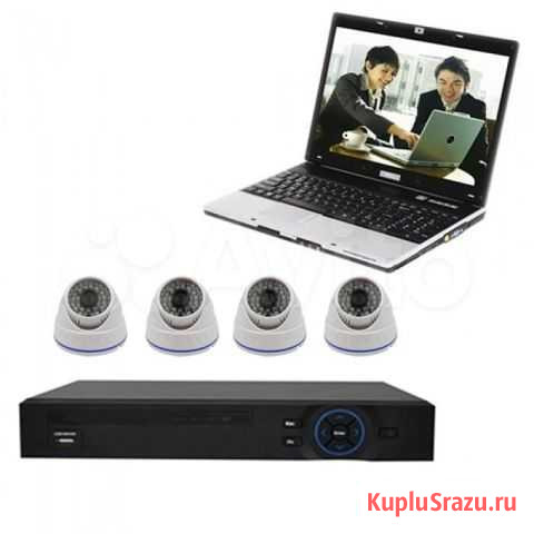 Комплект видеонаблюдения satvizion 4.4khd Альметьевск - изображение 1