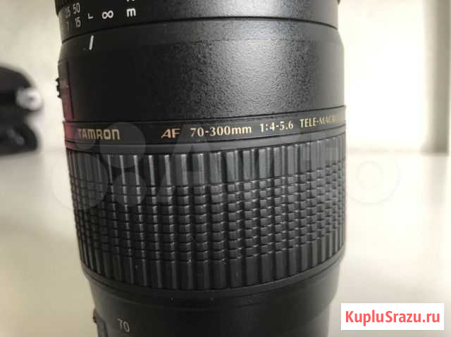 Объектив Tamron AF 70-300 mm 1:4 -5,6 tele macro Костомукша - изображение 1