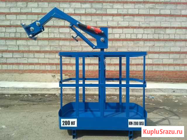 Корзина монтажная (люлька) двухместная для кму Челябинск - изображение 1