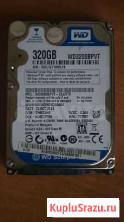 Жесткий диск hdd 320 Gb WD Куйбышево - изображение 1