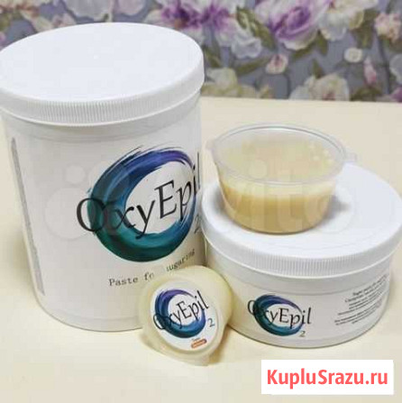 Белая сахарная паста для шугаринга OxyEpil Томск - изображение 1