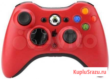 Геймпад беспроводной для Xbox 360 красный Уфа - изображение 1