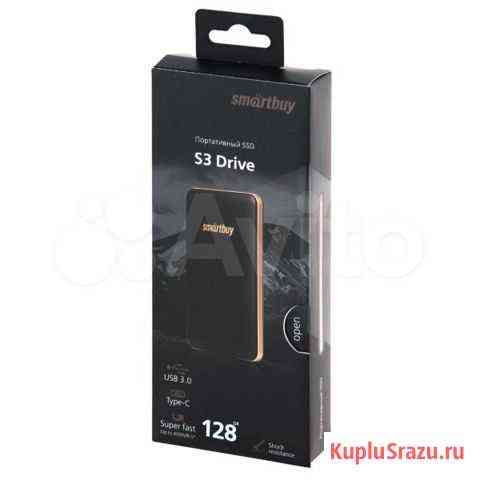 Внешний диск SSD Smartbuy 128GB S3 Drive Black Новосибирск