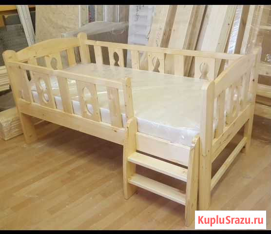 Кровать из массива под заказ и по вашим размерам Ермолаево - изображение 1