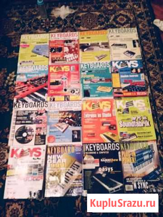 Коллекция редких журналов Keyboards Санкт-Петербург - изображение 1
