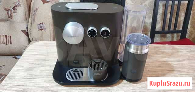 Продам кофемашину капсульного типа DeLonghi EN355 Новосибирск - изображение 1