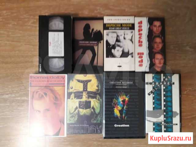 Продам видеокассеты VHS с музыкой Ижевск - изображение 1