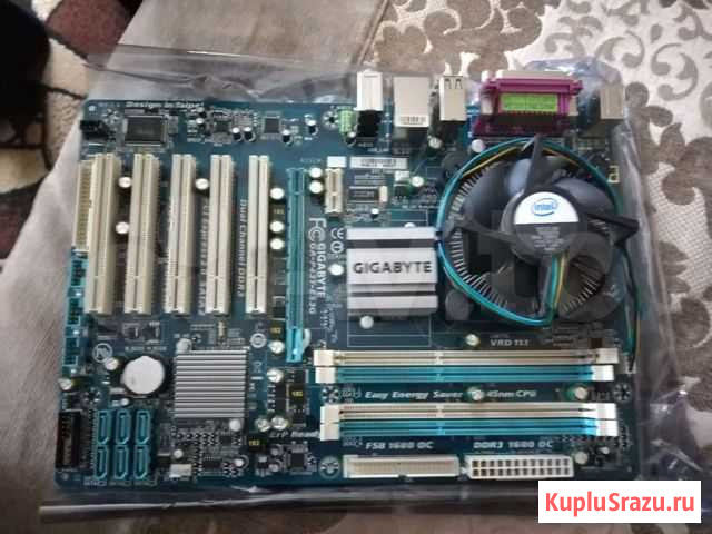Материнская плата gigabyte GA-P43T-ES3G 775 DDR3 Барнаул - изображение 1