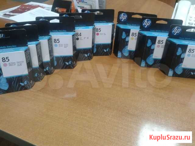 Картридж HP DJ 30/130 (C9420A) голубая головка N85 Новокузнецк - изображение 1