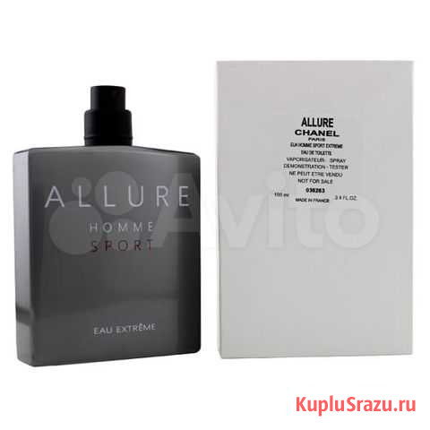 Тестер духов Chanel Allure Homme Sport Eau Extreme Тольятти - изображение 1