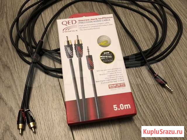 Кабель аудио QED Profile 5m Муром - изображение 1