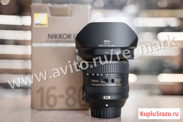 Nikon 16-80mm f/2.8-4E ED VR AF-S DX id3458 Москва - изображение 1