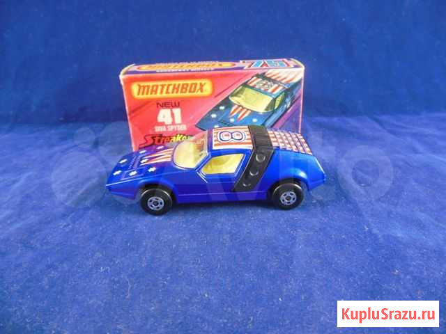 Модель авто matchbox siva spider 1972 год Санкт-Петербург - изображение 1