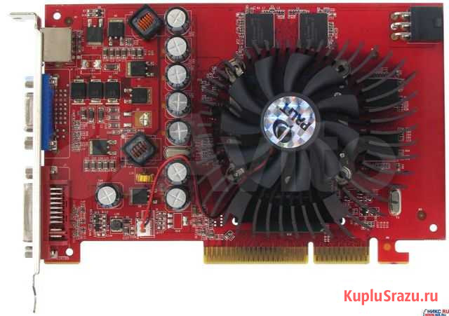 Видеокарта Palit GeForce 7600 GS 256 Мб gddr3 AGP Новочебоксарск - изображение 1