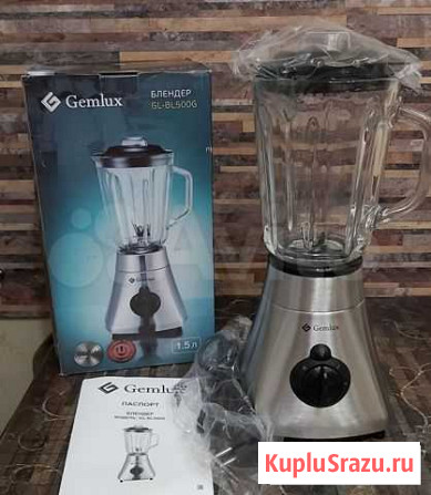 Блендер стационарный GemluxGL-BL500G, новый Новосибирск - изображение 1