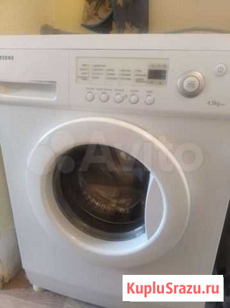 Стиральная машина Самсунг рабочая 4,5кг,F843 Самара - изображение 1