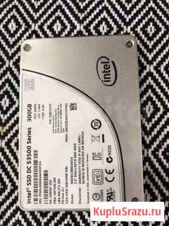 Intel SSD 300GB Иркутск - изображение 1