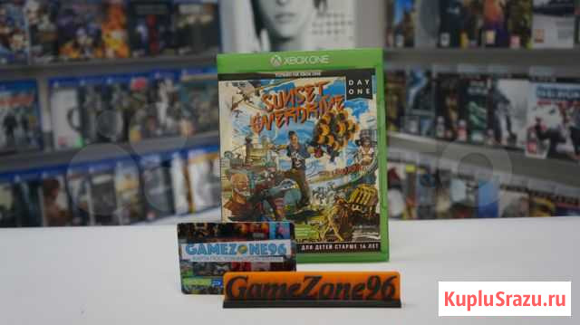 Продам, поменяю диск Sunset Overdrive (Xbox One) Екатеринбург - изображение 1
