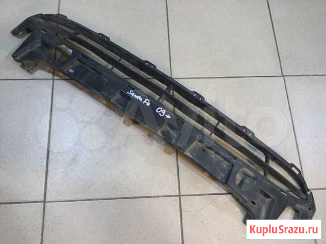 Решетка в бампер Hyundai Santa Fe CM 2005-2012 Мурино - изображение 1