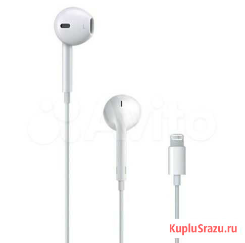 Наушники Apple EarPods with Lightning Connector Челябинск - изображение 1
