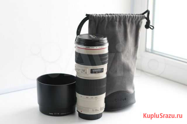 Объектив Canon EF 70-200 F/4 L USM Тында - изображение 1