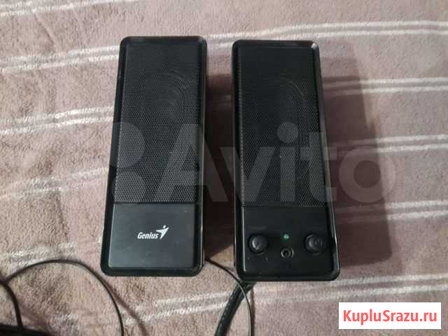Колонки Genius SP-S120 Black (2x1W) Краснодар - изображение 1