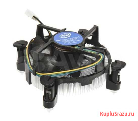 Боксовый кулер Intel, lga 1200, с термопастой Новосибирск - изображение 1