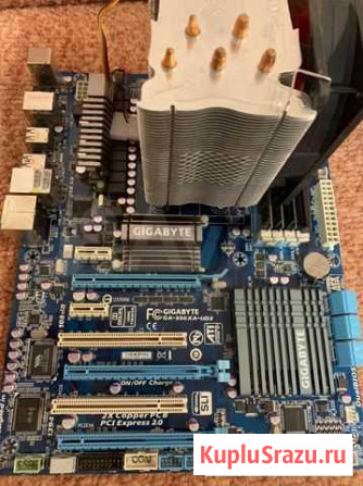 Материнская плата GA-990XA+FX8350+озу 12гб Алдан - изображение 1