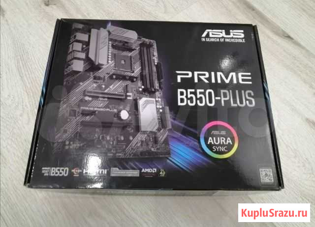 Материнская плата asus prime B550-plus Москва - изображение 1