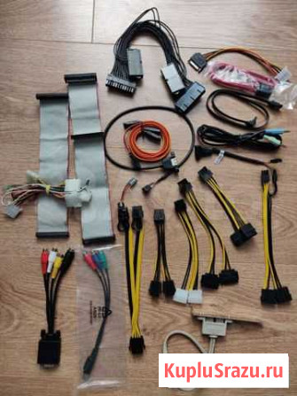 Переходники molex, SATA, 6 pin, 6+2 pin, 3 pin Краснодар - изображение 1