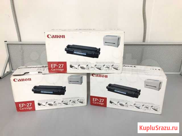 Картридж Canon EP-27 Черный Мытищи - изображение 1