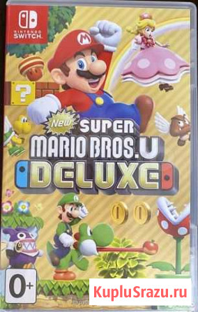 New super mario bros u deluxe Nintendo Switch Новочебоксарск - изображение 1